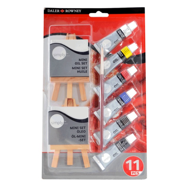 Set Mini Oleo Daler  11 Pzas