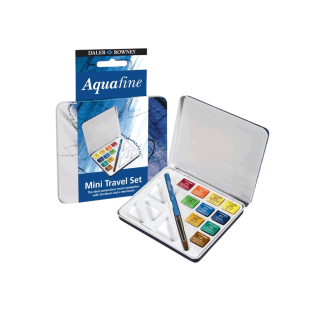 Set Acuarela Pastilla Cretacolor Metal C/10