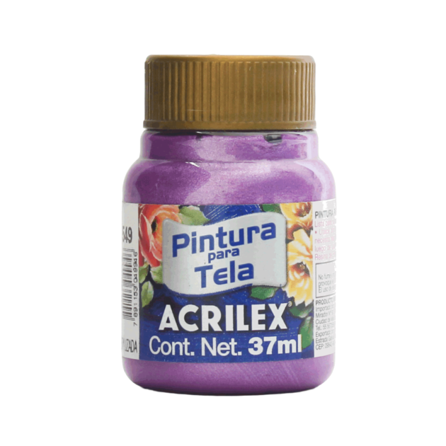 Pintura Textil Acrílex Metálico